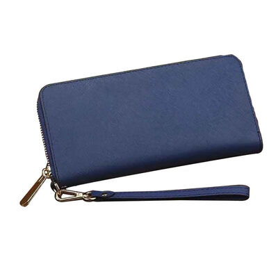 

Fashion Women Faux Leather Wallet Handbag Pouch Long Clutch Purse with Strap