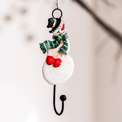 

Toponeto Christmas Creative Wall Decoration Hooks Kitchen Bedroom Resin Decoration Hooks