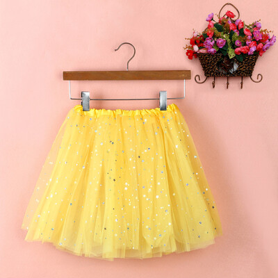 

Roseonmyhand Womens Pleated Gauze Short Skirt Adult Tutu Dancing Skirt
