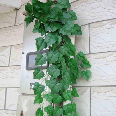 

1 String Artificial Ivy Leaf Garland Plants Fake Foliage Flowers Home Decor Hot