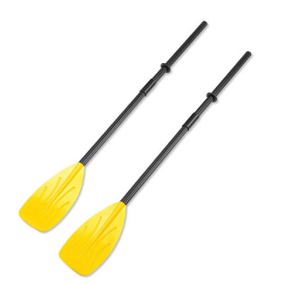 

A Pair of Paddles with Split 4 Pieces Shaft 2 Connectors 2 Rubber Rings for your Rowing Boat Sea Kayak Paddles