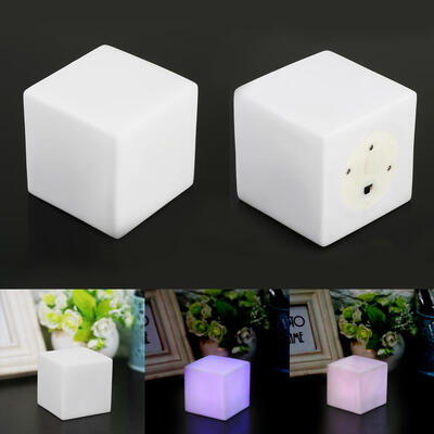 

Mood Night LightLED Color Changing Mood Cube Night Light Table Lamp Gadget Home Party Decoration