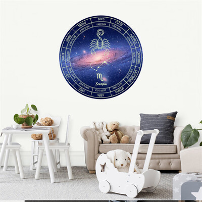 

〖Follure〗Wall Sticker Twelve Constellations Luminous Glowing Sticker Shining Stars Decor