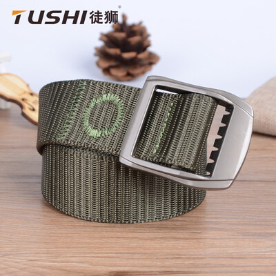 

New canvas belt fashion mens outdoor sports special forces tactical belt nylon fan speed dry&durable belt