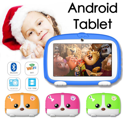 

Hot 7inch Tablet PC 8GB HD Android 44 Dual Camera WiFi Quad Core kids tablet Gift