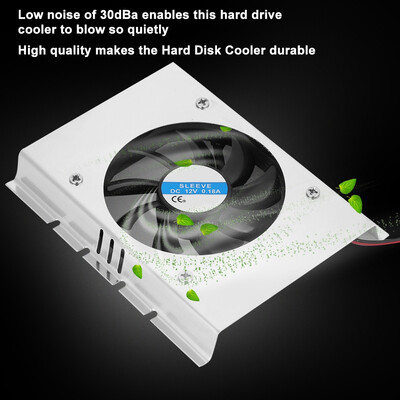 

Greensen Wind-force Hard Drive Cooler Fast Heat Dissipation Hard Disk Cooler for Hard Disk DriverHard Drive Cooler Cooling Fan
