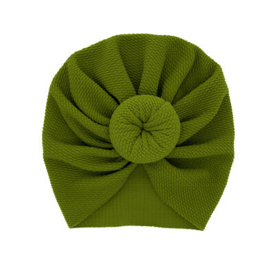 

Baby Girls Boys Turban Knot Head Wrap Cute Kids Hat Cotton Cap Soft Hat