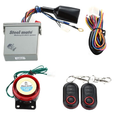 

Steelmate 986E 1 Way Motorcycle Alarm System Remote Engine Start Motorcycle Engine Immobilization with Mini Transmitter