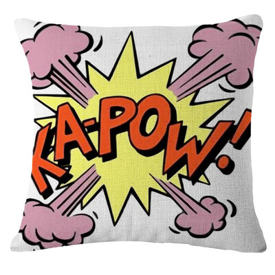 

〖Follure〗Print Pillowcase Linen Cotton Sofa Cushion Cover Home Decor