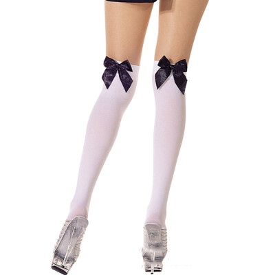 

Women Girl Stockings Tight Bowknot Cosplay Cute Fashion Breathable Long Socks