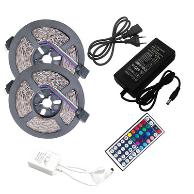 

〖Follure〗10-Meter Waterproof Flexible Color Changing RGB SMD3528 600 LEDs Strip Light Ne