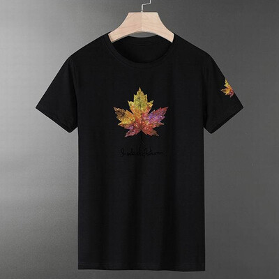 

Toponeto Fashion Mens Summer Autumn Print Short Sleeve O-Neck T Shirts Tops Blouses