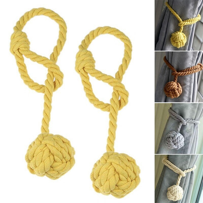 

2pcs Tiebacks Window Curtain Fringe Tie Backs Home Decor