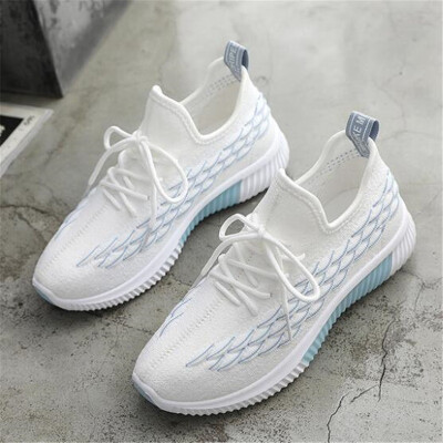 

DIWEINI White sneakers women Spring Summer Casual Shoes Breathable Mesh Flat Shoes Woman Trainers Shoes Tenis feminino F01