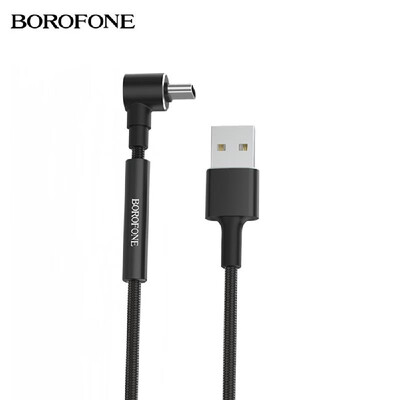 

BOROFONE BU6 Type-C Charging Cable Data Transfer Cord Fast Cable Charging Cords Data Cable High Speed for Type-C Cable Cords Durab