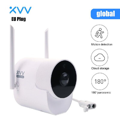 

XiaoVV Intelligent Camera Outdoor IP65 Waterproof Dustproof 180°Infrared Night Vision Motion Detection