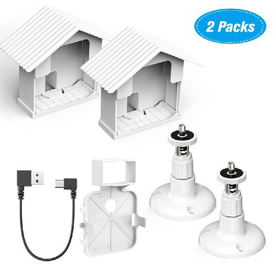 

1PCS Mount Hanger for Blink Sync Module with 1USB Cable for Home Security SystemsWhite
