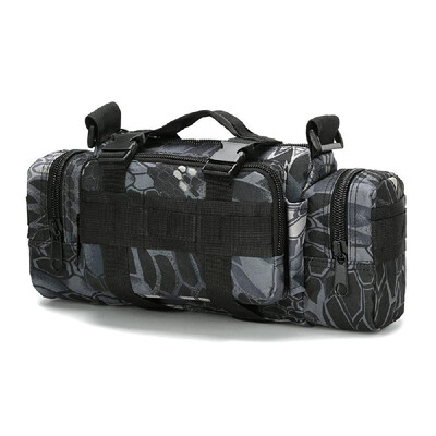 

Multi-functional Camouflage Tactic Waist Bag Crossbody Pack Pouch Shoulder Belt Range Bag Outdoor Sports Hiking Cycling Fishing
