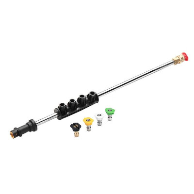 

Metal Jet Lance with 5 Quick Nozzle Tips for Karcher K1-K7 High-Pressure Car Washer
