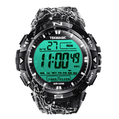 

0ATM 100 meters underwater waterproof sports electronic watch suitable for swimming diving&other water sports W18-W