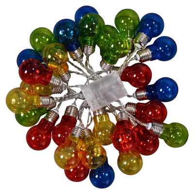 

Christmas LED String Ball Lights Xmas Wedding Party Decor Lamp Colorful Clear-30LED 20FT