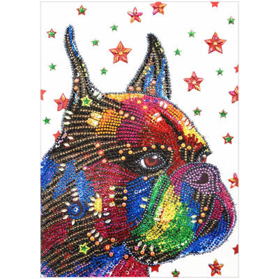 

5D DIY Special Shaped Diamond Painting Dog Cross Stitch Mosaic Craft Kits