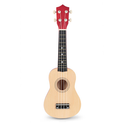 

12 Frets 21 inch Wooden Ukulele with 4 Strings for Beginner