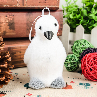 

Toponeto 1 Pcs Xmas Tree Pendant White Cute Bear Deer Foam Kids Gift Home