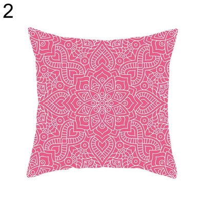 

Mandala Lion Cube Pillow Cover Cushion Case Home Car Sofa Bedroom Hotel Decor