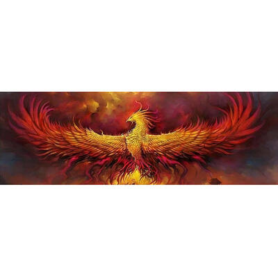 

5D DIY Full Drill Diamond Painting Fire Bird Cross Stitch Embroidery Mosaic