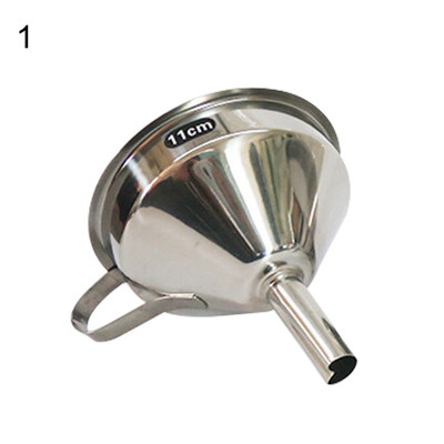 

111315cm Stainless Steel Cone Funnel Pour Oil Liquid Hopper Kitchen Home Tool