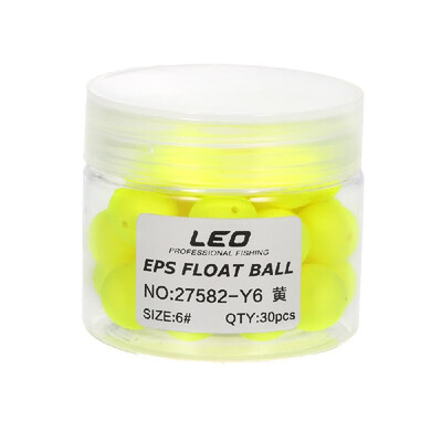 

30pcs Bean Shape EPS Fishing Foam Float Ball Globular Buoy Outdoor Sea Fishing Accessory