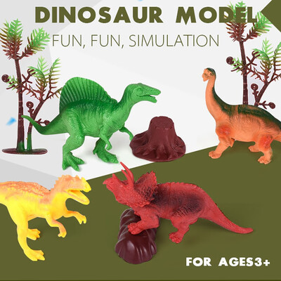

YIWULANovelty Simulated Dinosaur Animals World Model Figure Realistic Kids Toy Gift