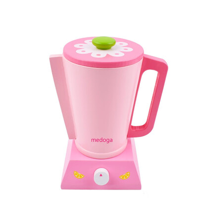 

Medoga Pretend Cooking Play Tool Kitchenware Set- Juicer Model&Fruit Cutting Children Wooden Preschool Toys