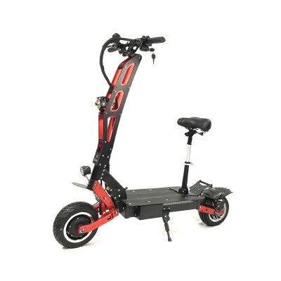 

3200W60V 11-inch electric scooter with double drive&thick handrailS8