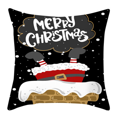 

Tailored Christmas Pillow Cover Decor Pillow Case Sofa Waist Throw Cushion Cover