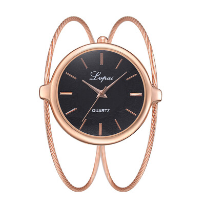 

Women Watch Fashion Luxury Bracelet Quartz Dress Watches Rose Gold Small Exquisite Lvpai Brand Ladies Casual Clock