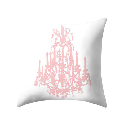 

〖Follure〗Rose Gold Pink Cushion Cover Square Pillowcase Home Decoratio