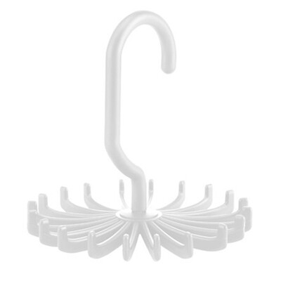 

Fashion Vintage Heavy Duty TieBeltsScarves Rack White Tie Holder Storage Racks For Bedroom Wardrobe