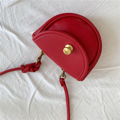 

Women Soft Shoulder Bag Girl&39S Mini Saddle Square Bag Female Pu Bag Women Luxury Leather Satchel Bag