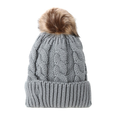 

Womens Winter Warm Braided Crochet Knitted Beret Ski Beanie Wool Cap Hat