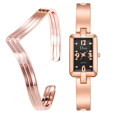 

RM Light Luxury Lady Temperament Watch Bracelet Set Chain Watch Birthday Gift