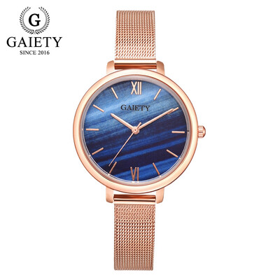 

GAIETY G574 Women\ Watch Personality Large Dial Mesh with Quartz Watch