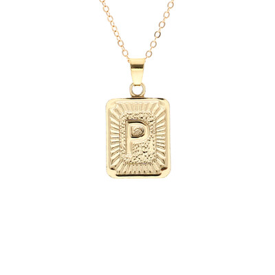 

Fashion Jewelry Brand English Alphabet Pendant Necklace For Women Gift