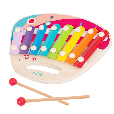 

Boby baby shell octave knocking toy baby percussion instrument early education educational toy 7519