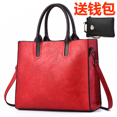 

Womens Spring&Summer Fashion handbag simple Korean version of large slanted shoulder bag