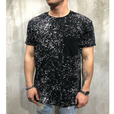 

Mens Slim Fit O Neck Short Sleeve Muscle Tee Shirts Casual T-shirt Top Blouse