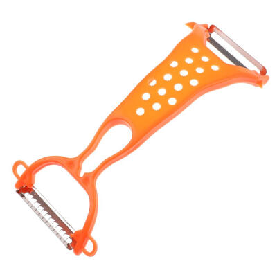 

Plastic Double Head Fruit Vegetables Peeler Potato Carrot Grater Cutter