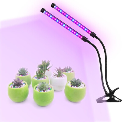 

40LED Grow Light Lamp Red & Blue Spectrum For Plants Vegetables 3Head Adjustable