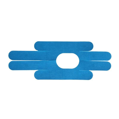 

2pcs Blue Sports Tape for Knee Shoulder Elbow Ankle Waterproof & Adhesion Latex Free First Aid Tape